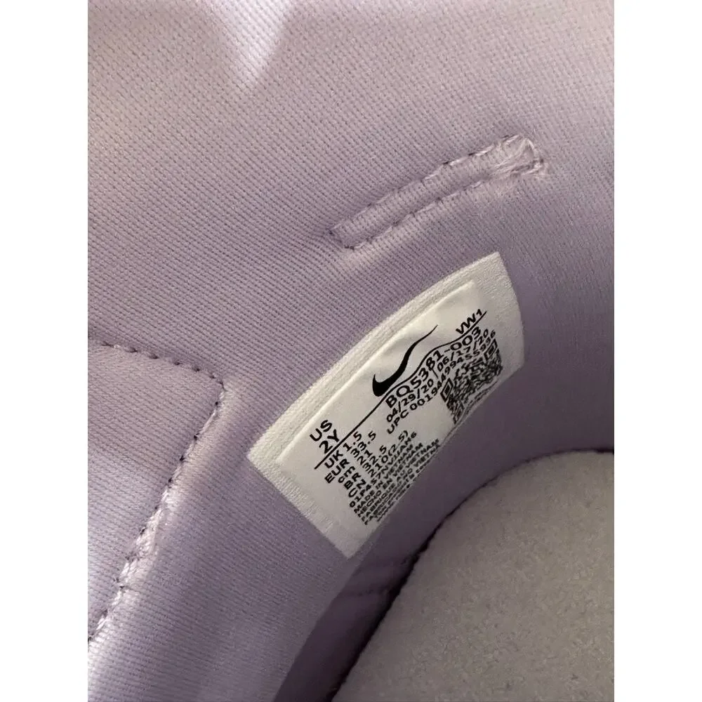 NWOB Nike Binzie Winter Boots Girls Size 2Y Grey Violet Frost BQ5381-003 SoldOut